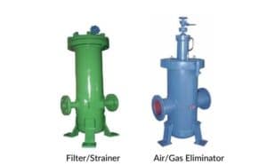 Filterstrainer Airgaseliminator
