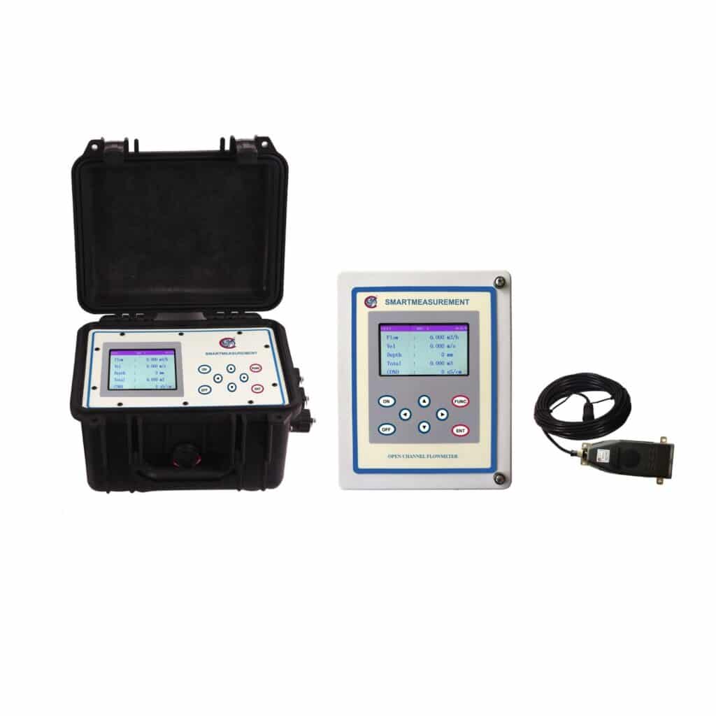 Ultrasonic Doppler Open Channel Flow Meter