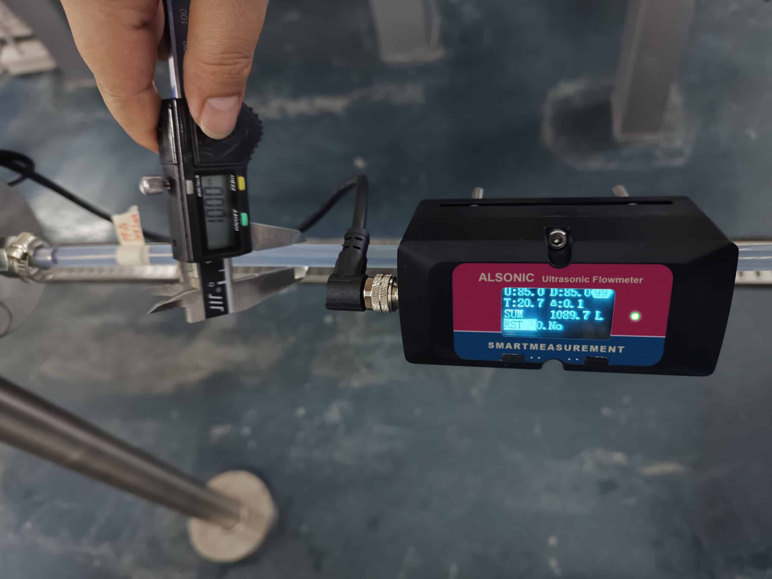 Alsonic Mini2 Flow Meter Installation Scaled